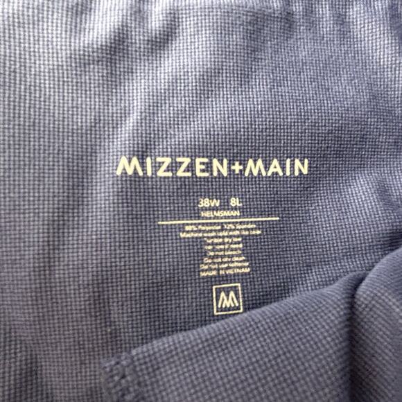 Mizzen Main Shorts Adult Size 38W Blue Golf Golfing Casual Active Men's - Picture 10 of 11